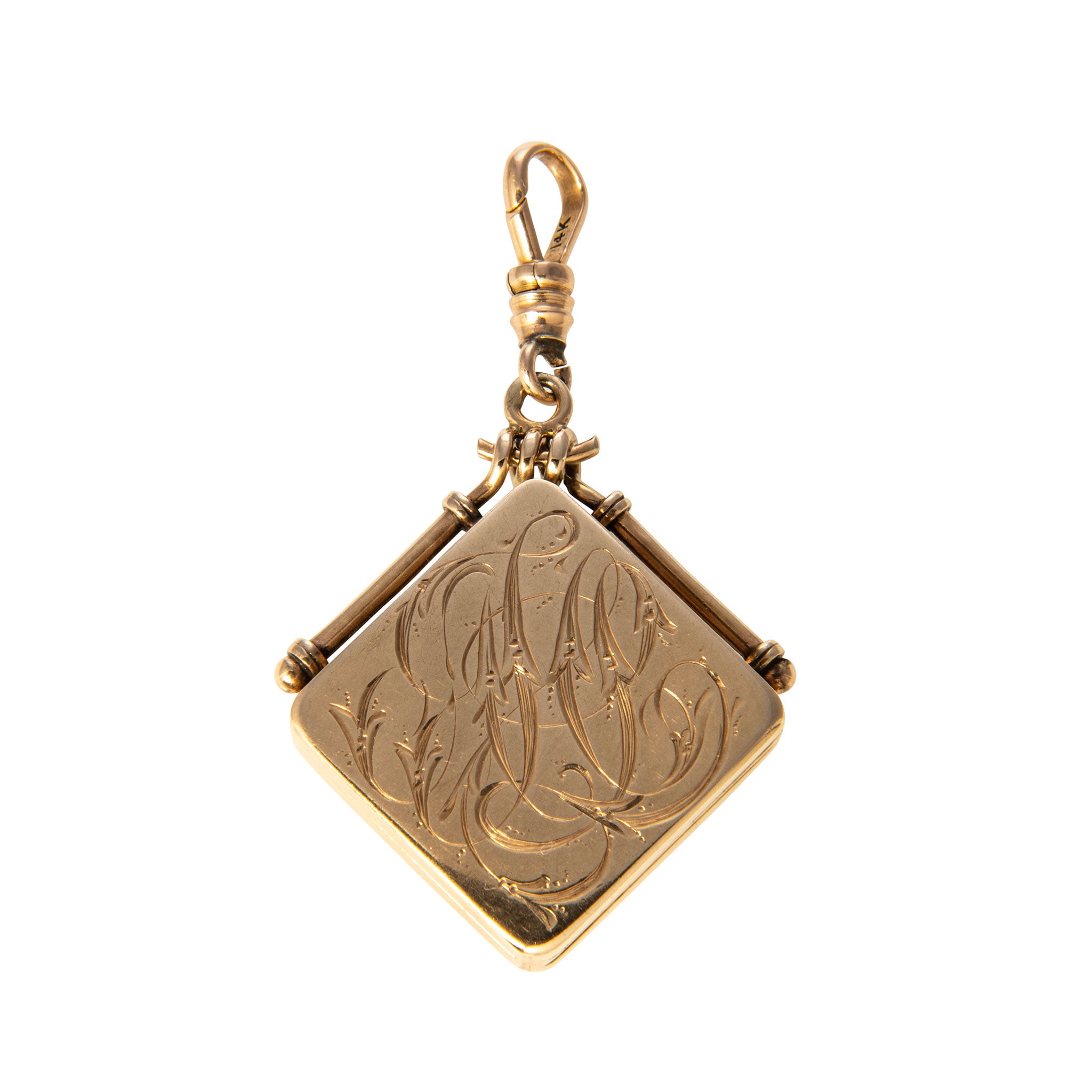 Edwardian L.S. Co 10k goldfilled fob deals locket 060522eB@