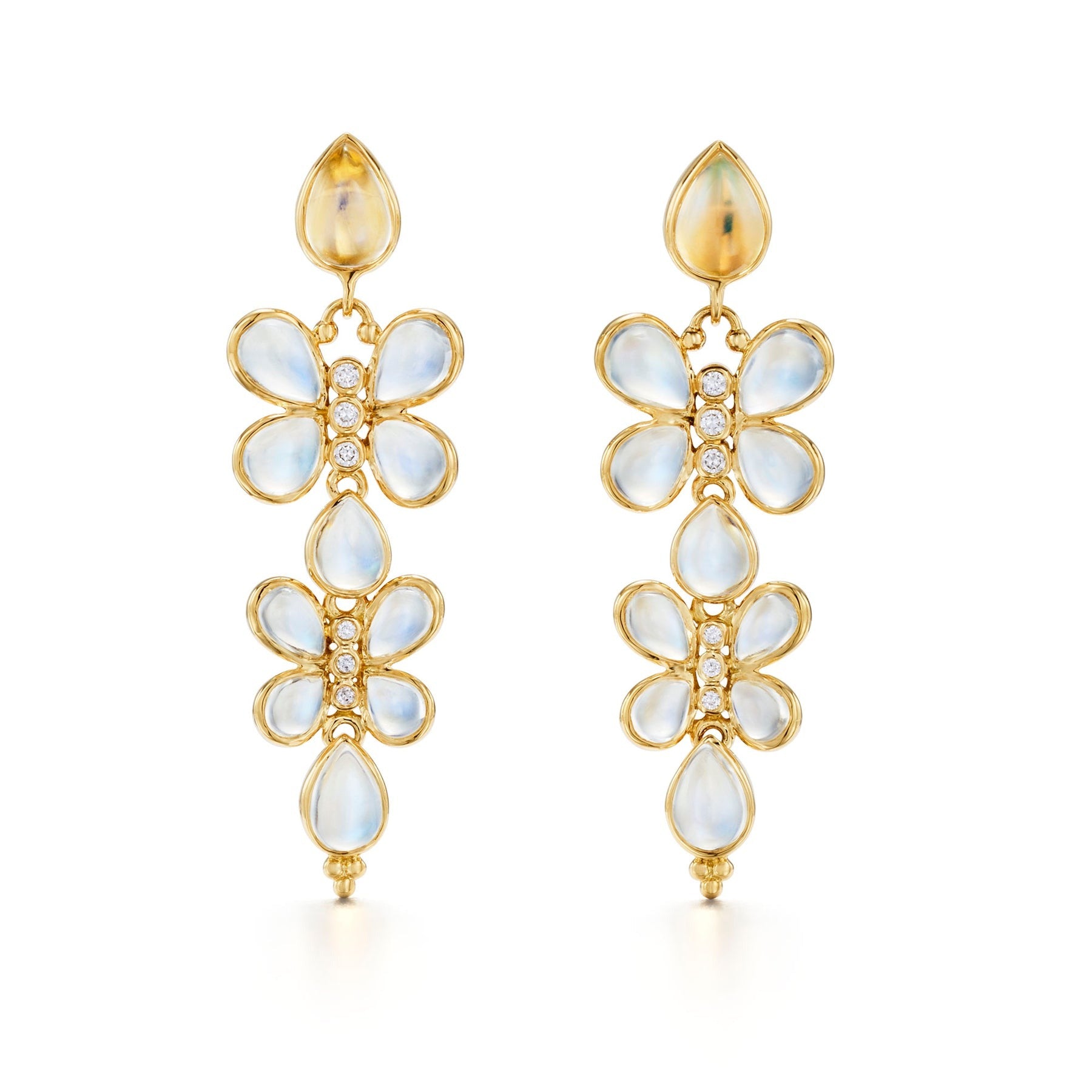 Temple St. Clair Luna Flutter Drop Earrings