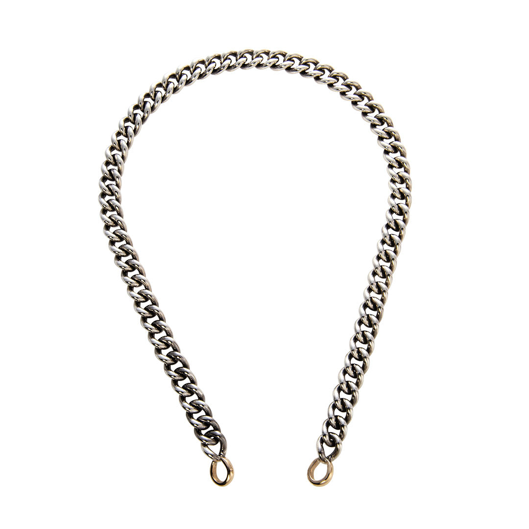 Locking Sterling Silver Fine Rope Chain Necklace with Sliding