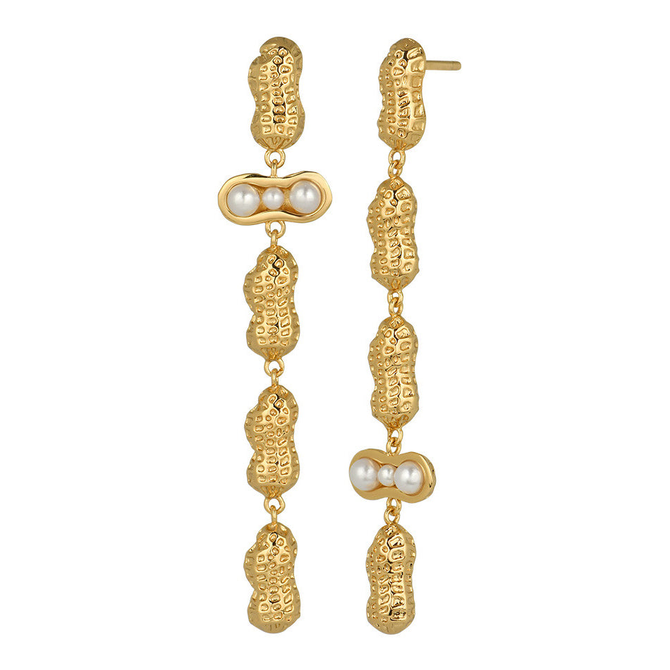 Goldbug Long Drop Earrings