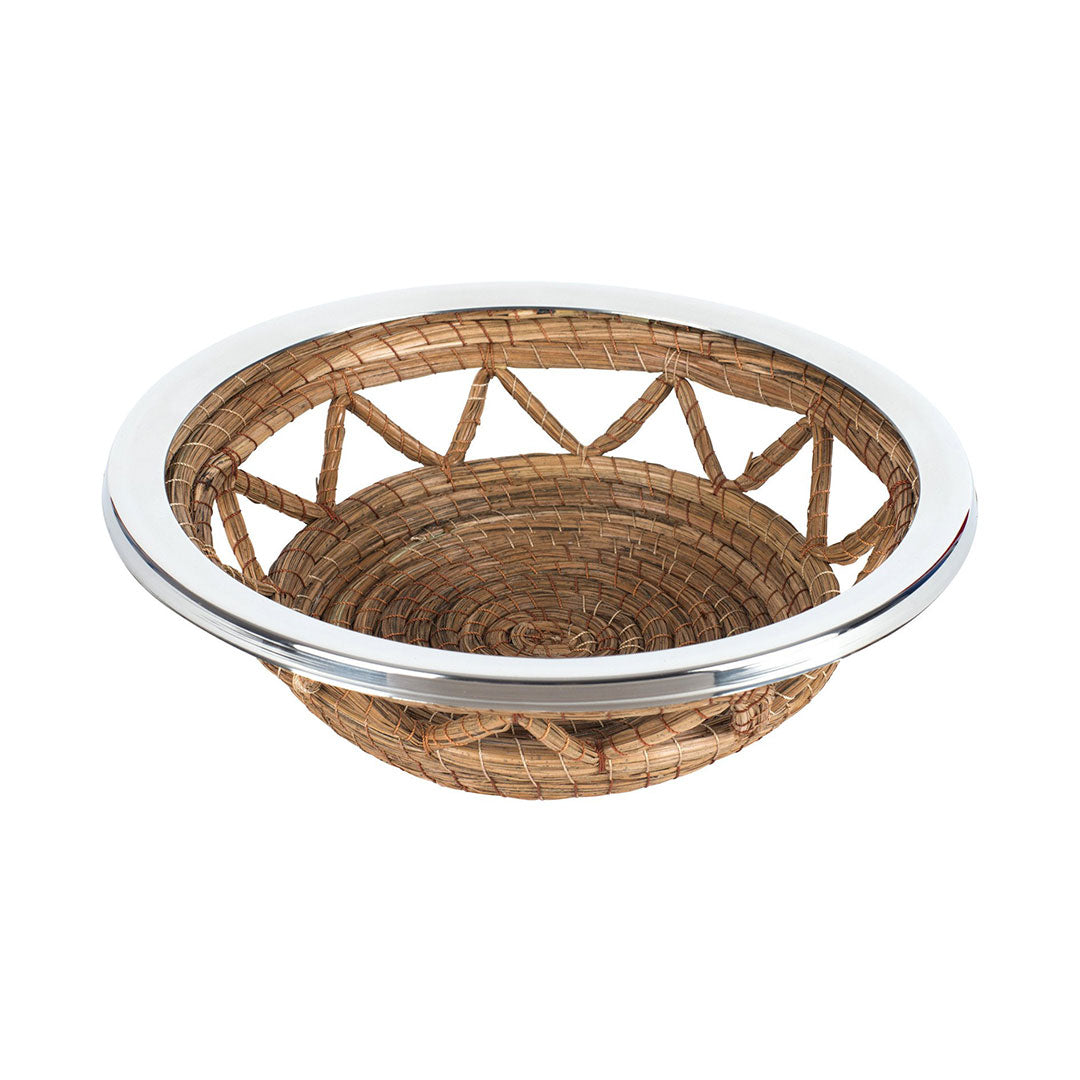 http://www.croghansjewelbox.com/cdn/shop/products/735-9013-BN41B-Pine-Needle-Open-Angled-Basket.jpg?v=1627055627