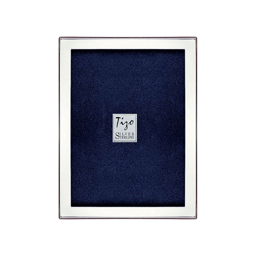 Sterling Silver Plain Picture Frame 4x6