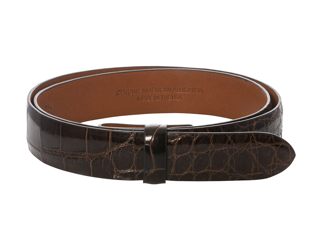 Lined Leather Belt - USA Made