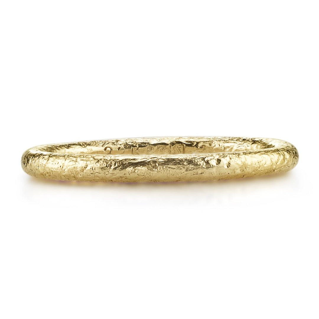 Fine Elevated 22K Gold Mesh Ring