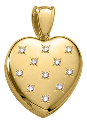 Heart Locket 14K Yellow Gold