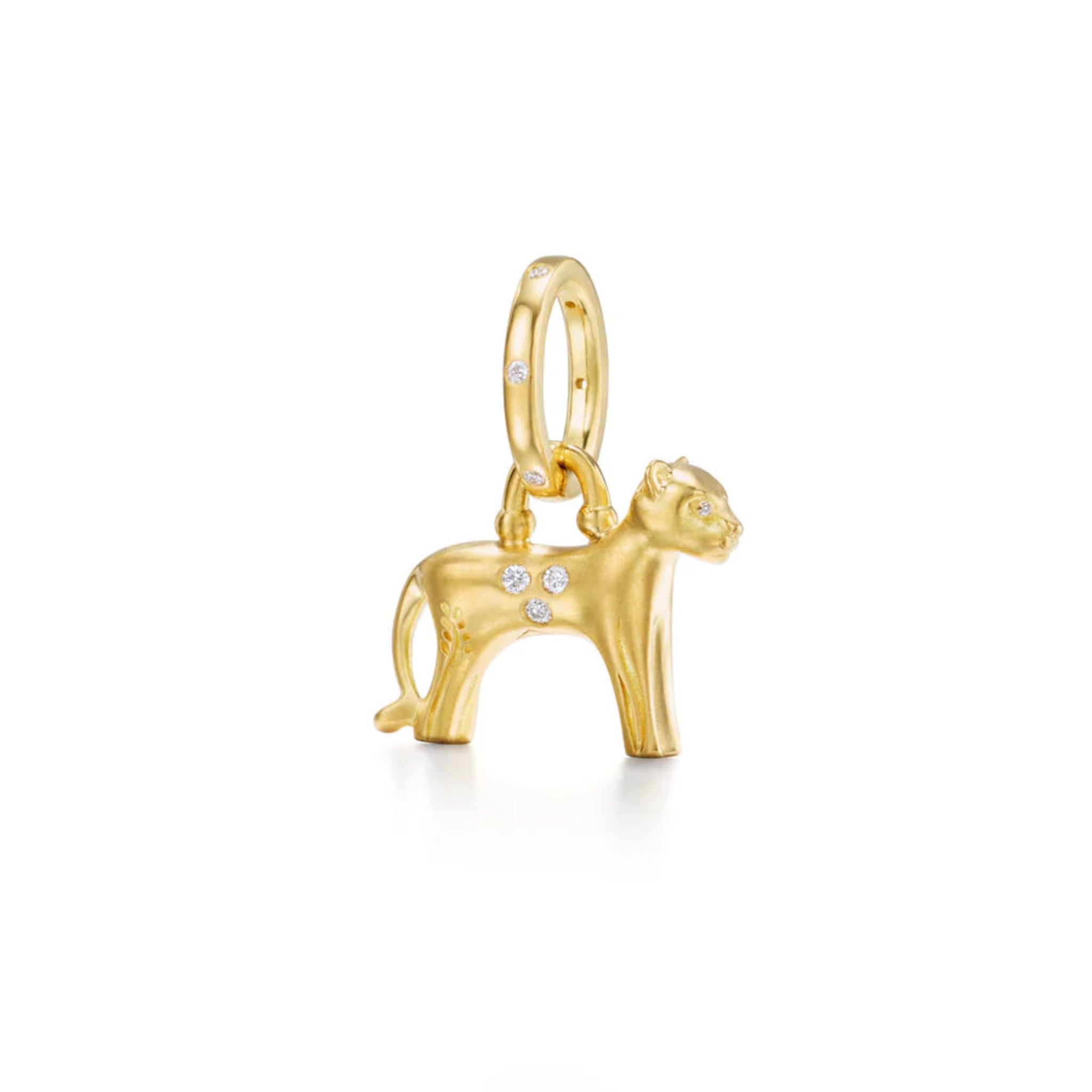 Temple St. Clair 18K Small Simba Lion Pendant