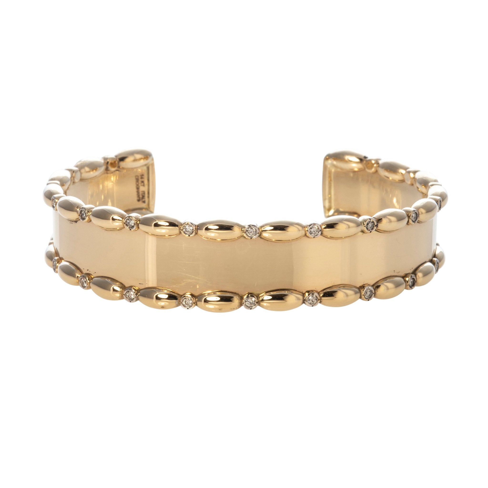 The Mary Collection 14K Gold Cuff Bracelet