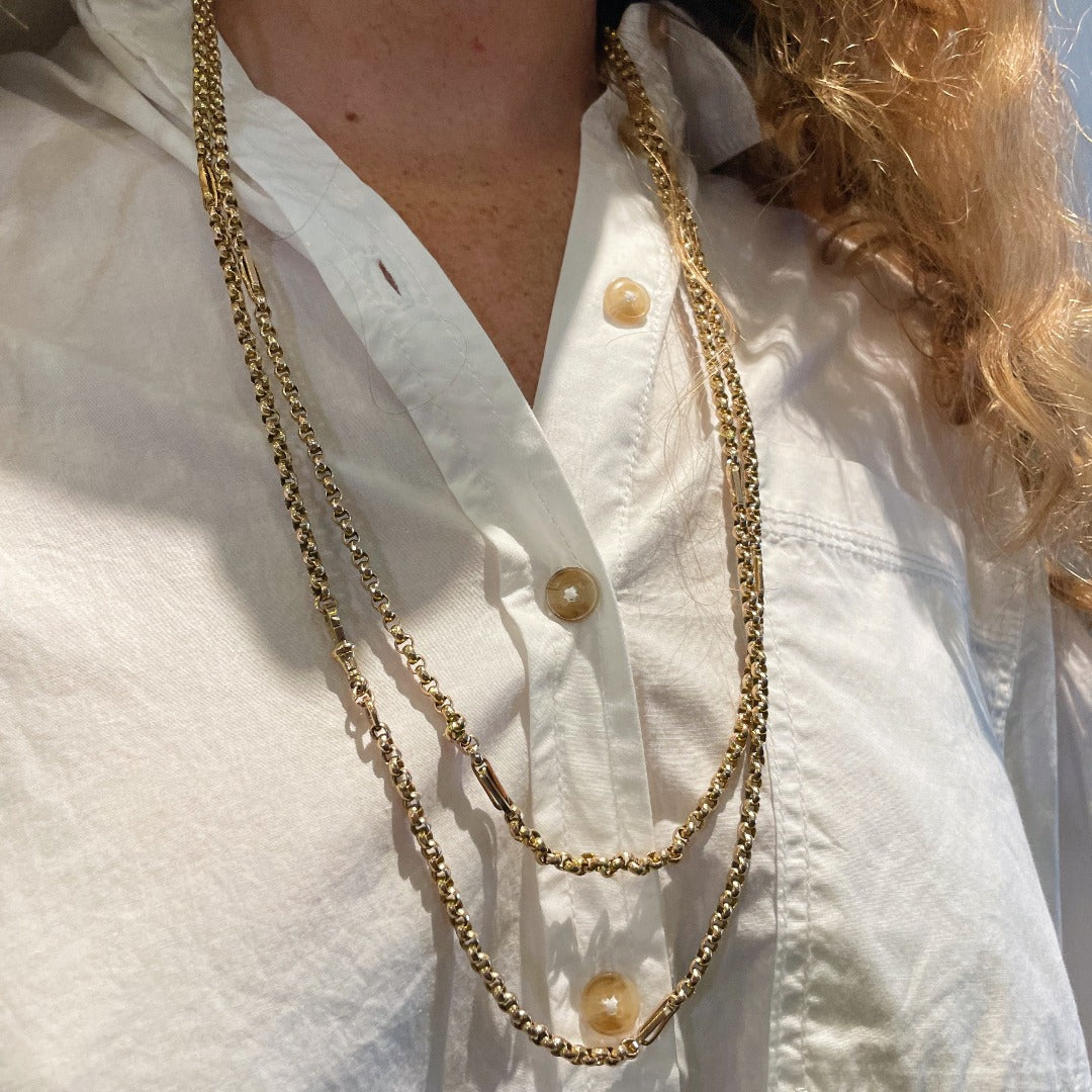 9k gold sale rope chain