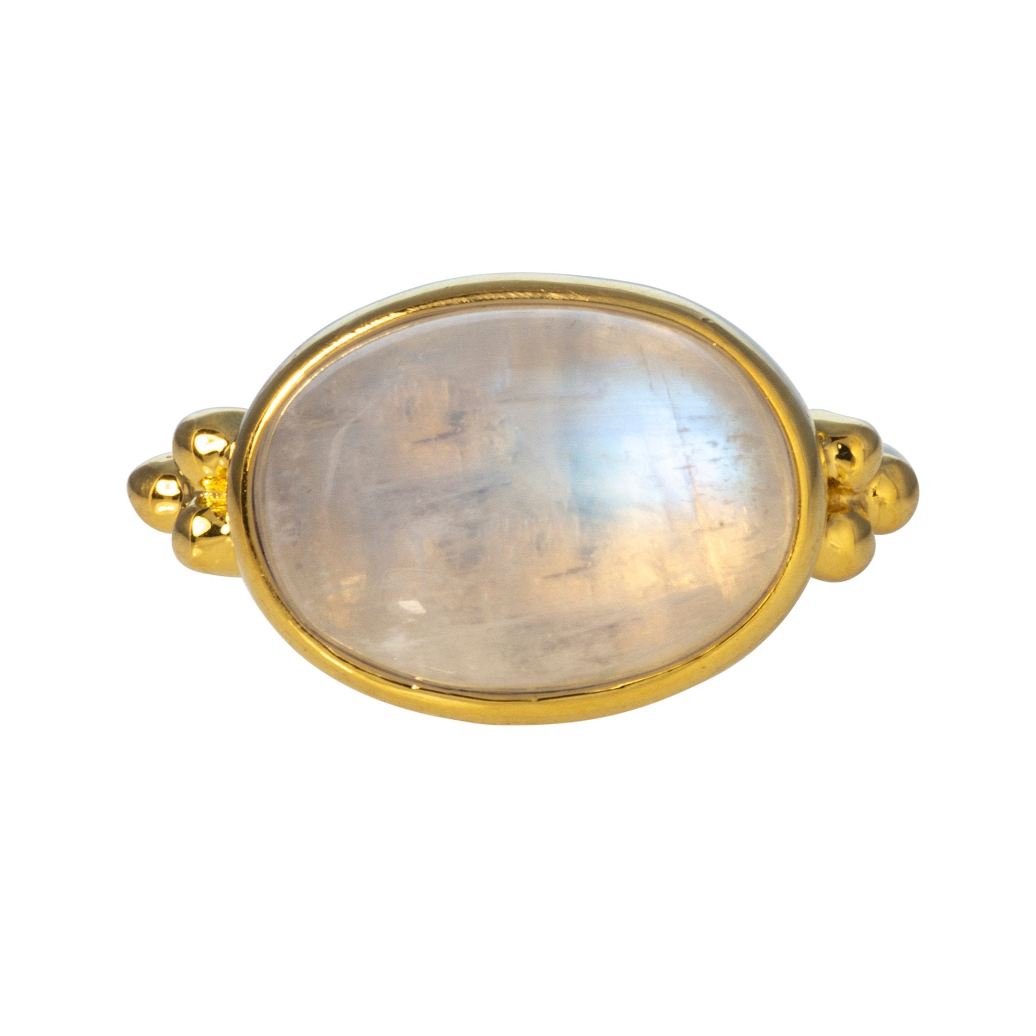 Mazza Moonstone 14K Yellow Gold Capri Ring