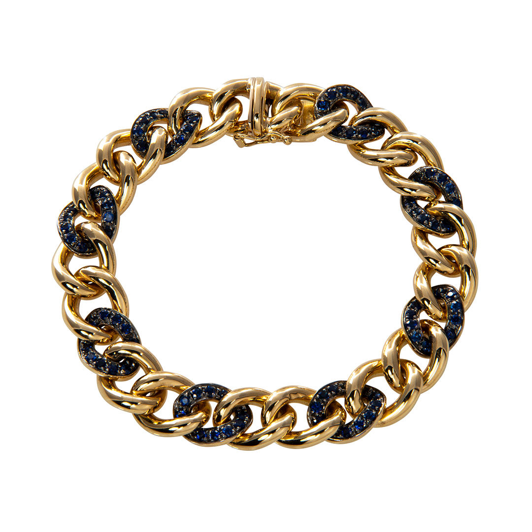 Bottega Veneta Gold Polished Bracelet