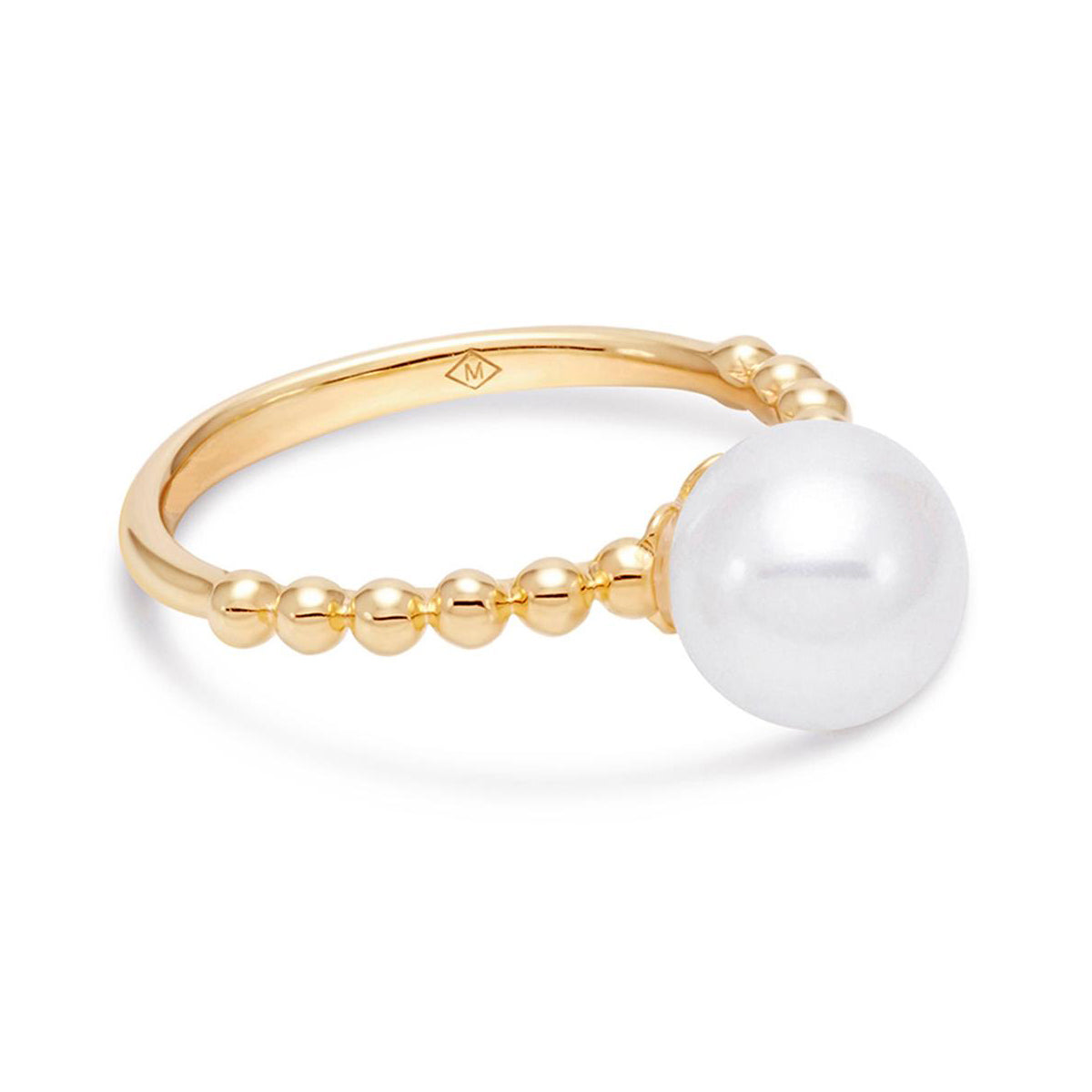 Freshwater Pearl 14K Yellow Gold Ring