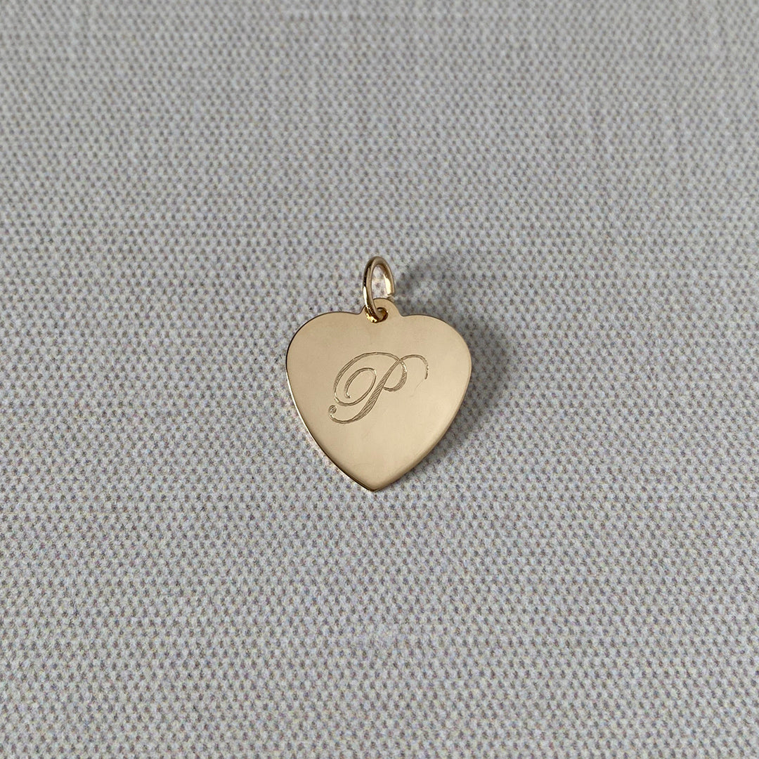 14k small heart hotsell charm