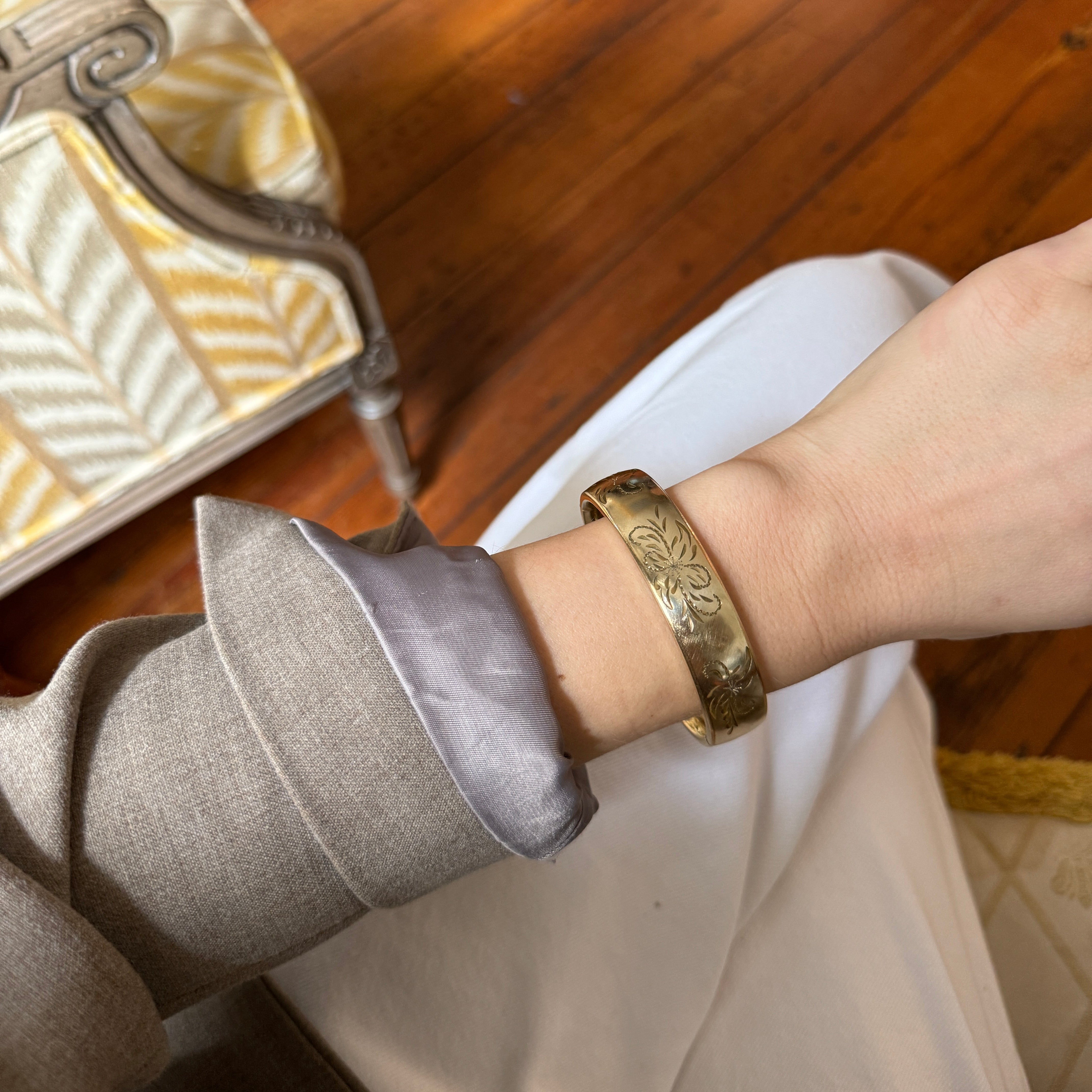 Vintage Gold-Filled Bangle