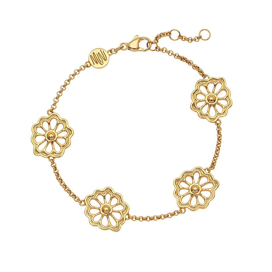 Goldbug By the Bunch Okra Bracelet