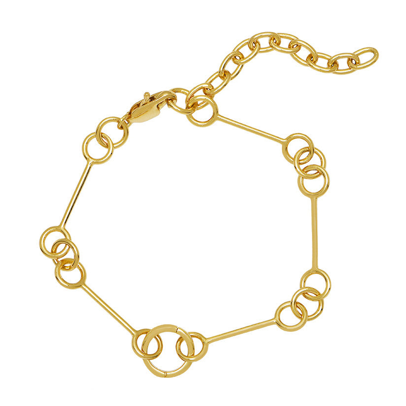 Goldbug Petite Wishbone Bracelet