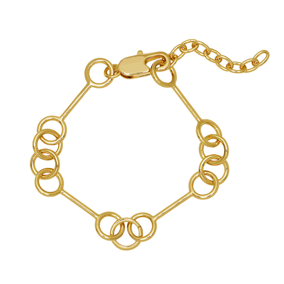 Goldbug Wishbone Bracelet