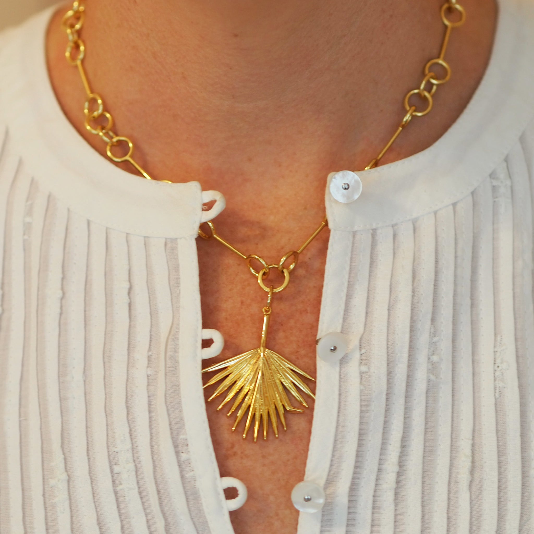 Goldbug Palm Charm