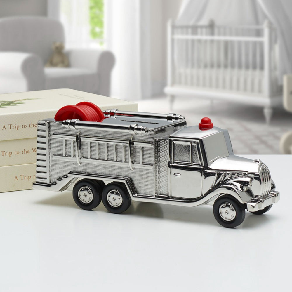 Fire Engine Coin Bank