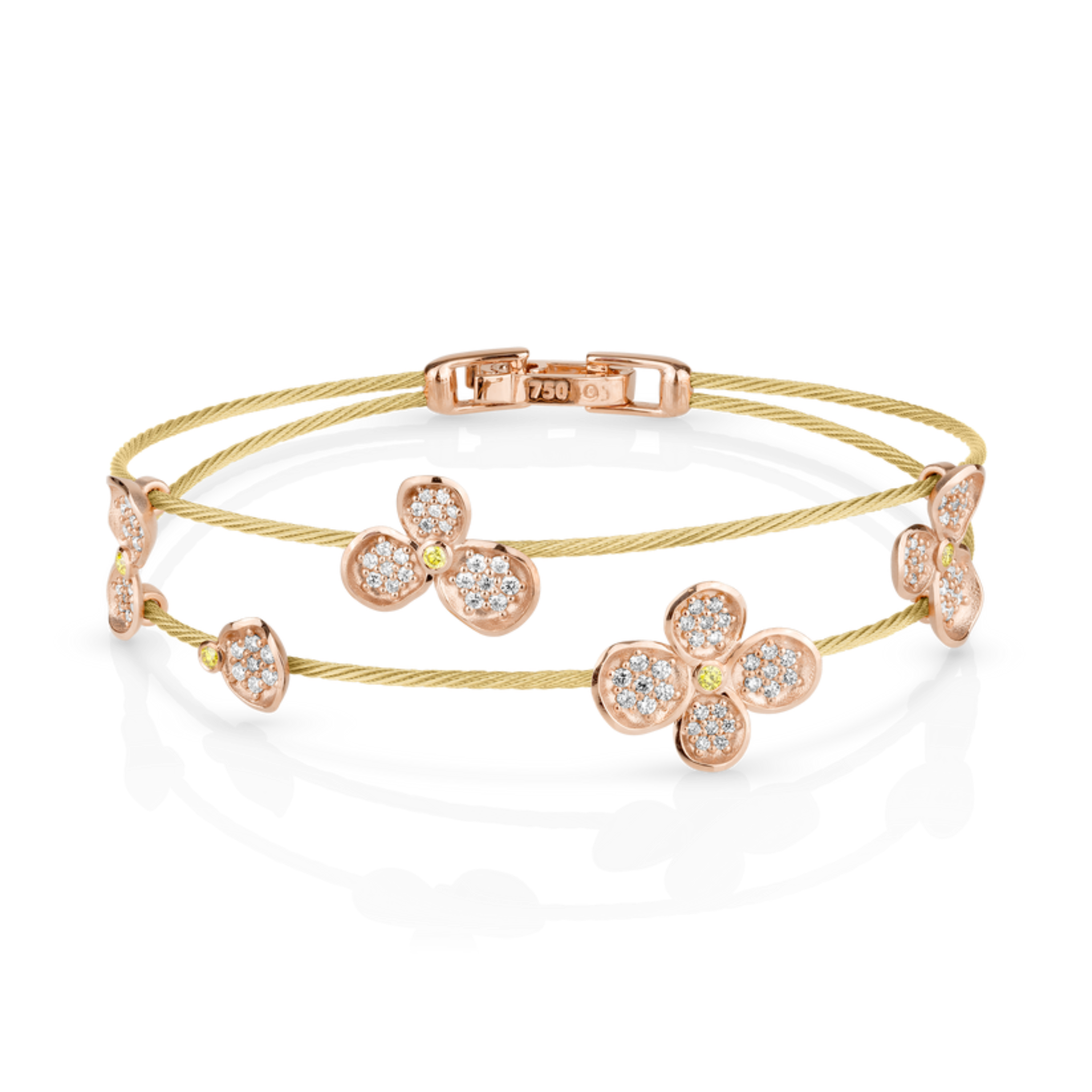 Paul Morelli Forget Me Not Double Wire Bracelet