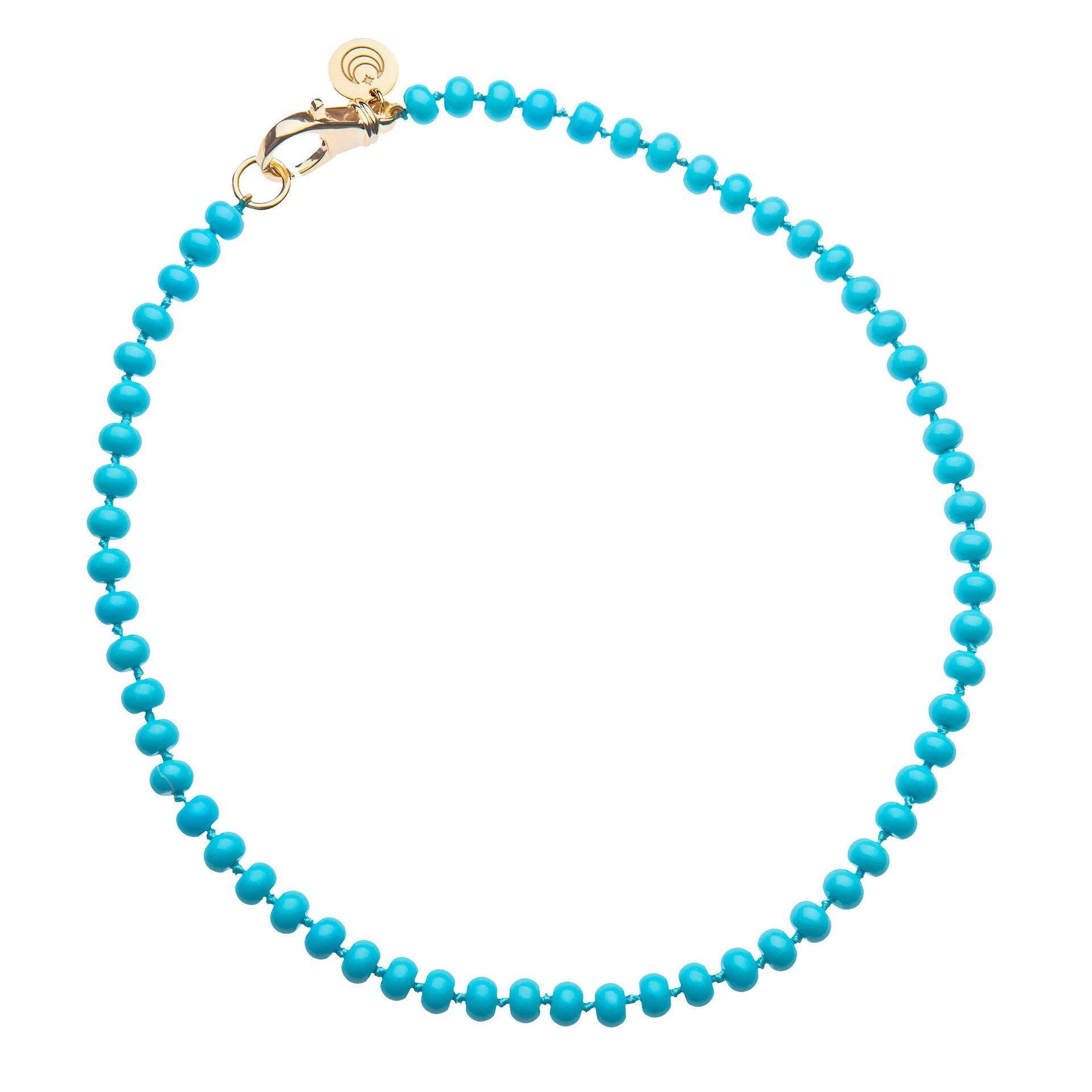 Jane Win Turquoise Beaded Necklace