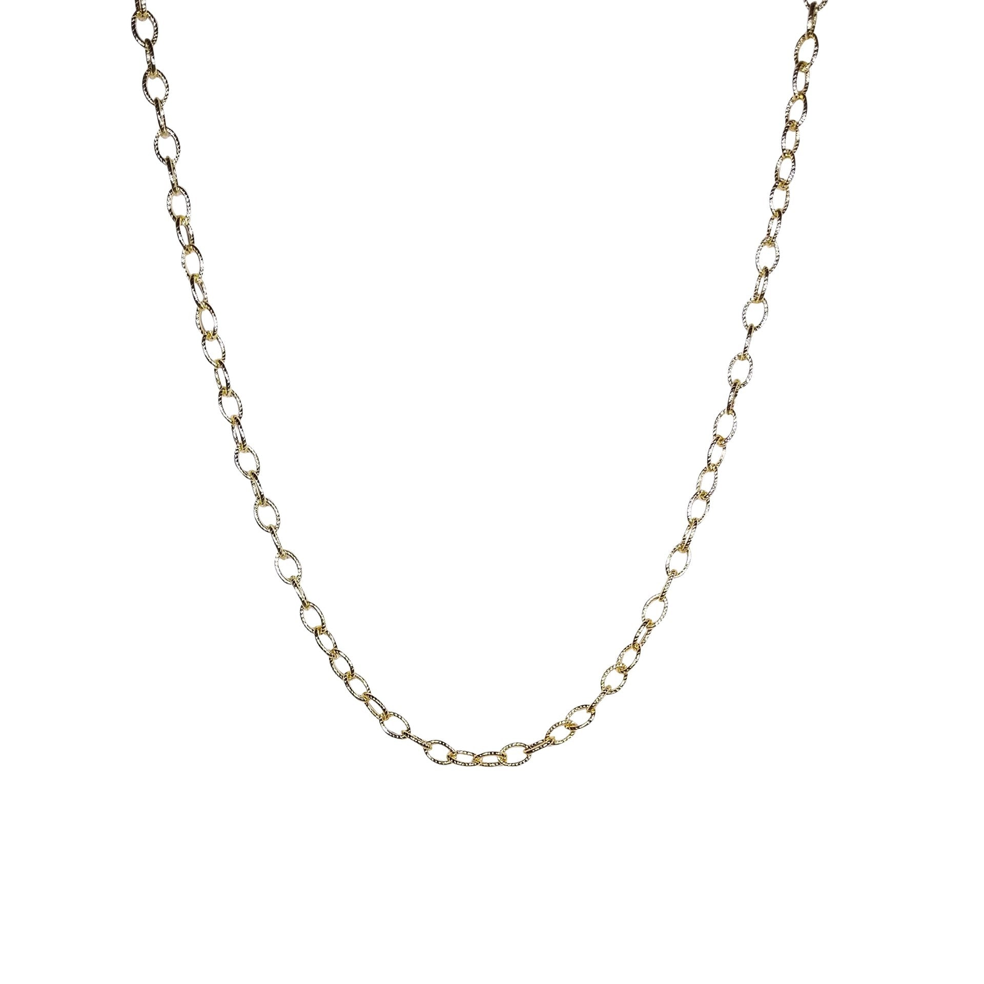 Jane Win Mini Twist Link Chain Necklace