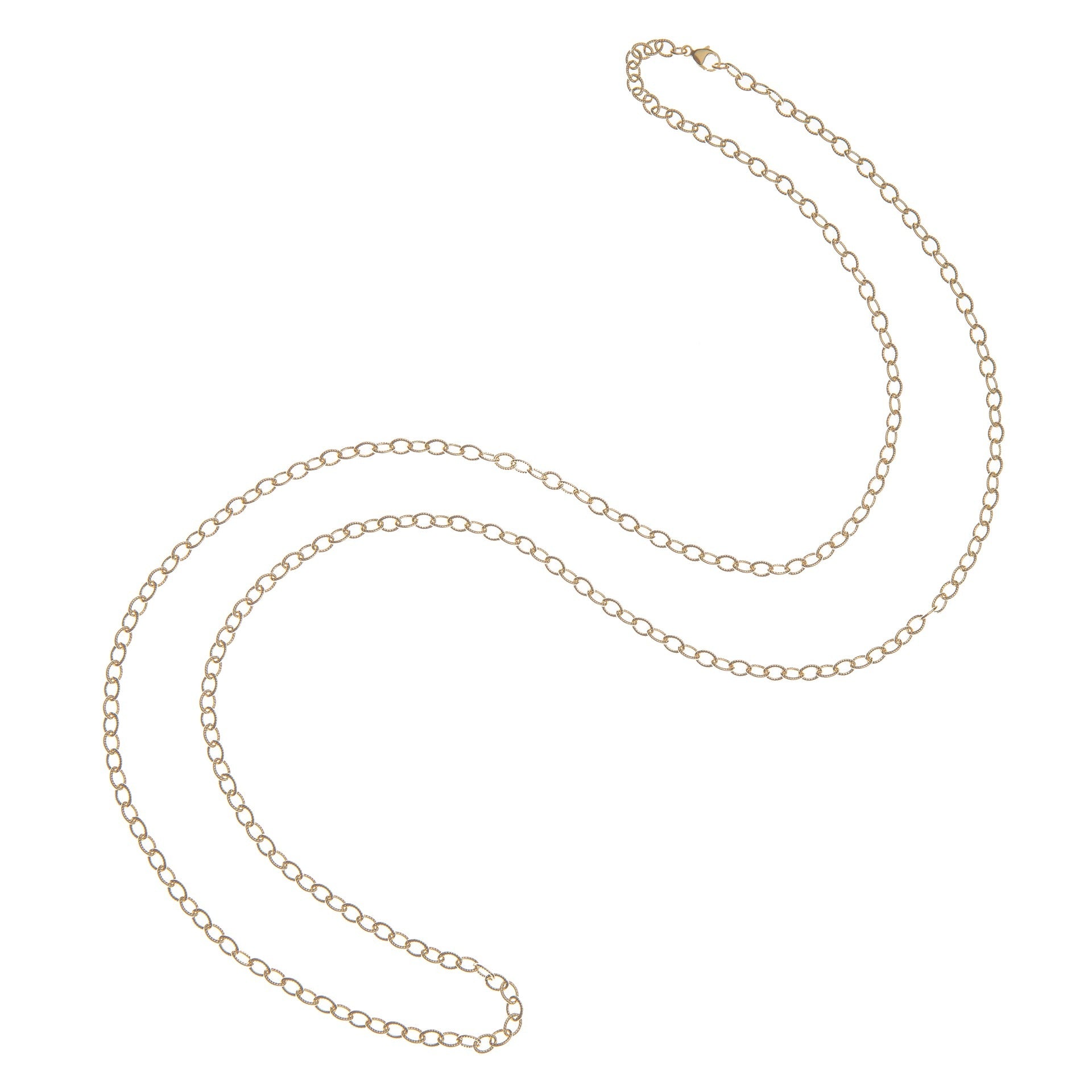 Jane Win Mini Twist Link Chain Necklace