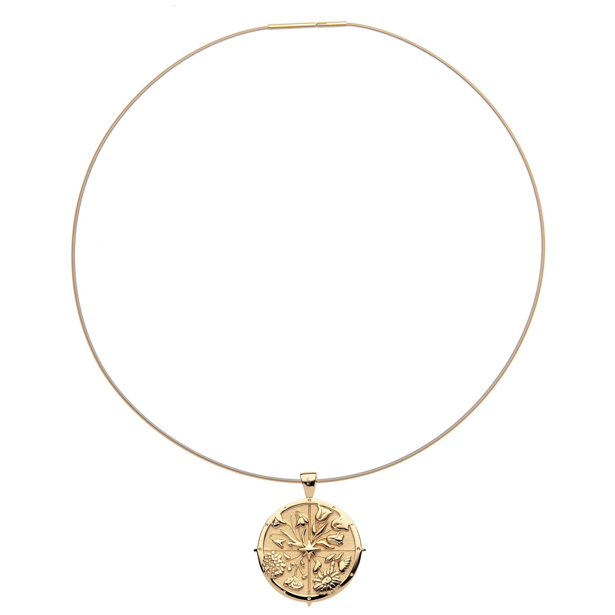 Jane Win Omega Wire Chain Necklace