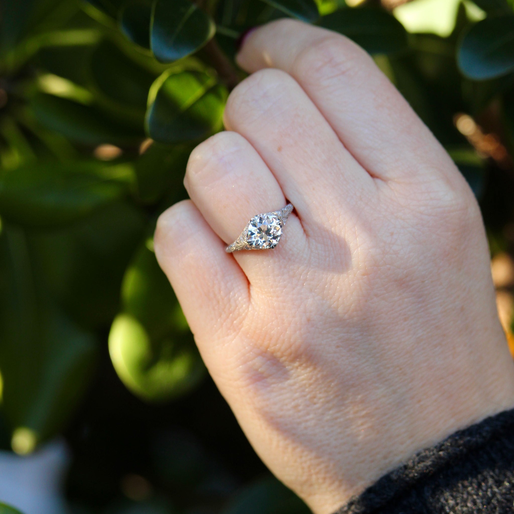 Single Stone Charlotte Ring