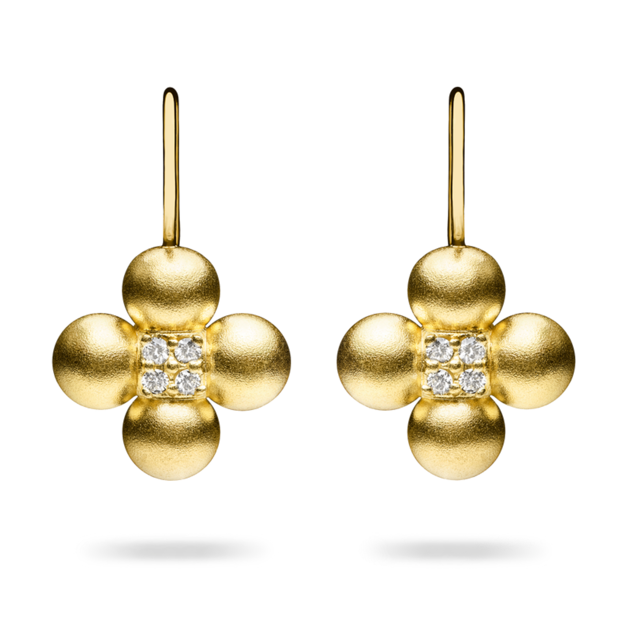 Paul Morelli Diamond Golden Sequence Drop Earrings