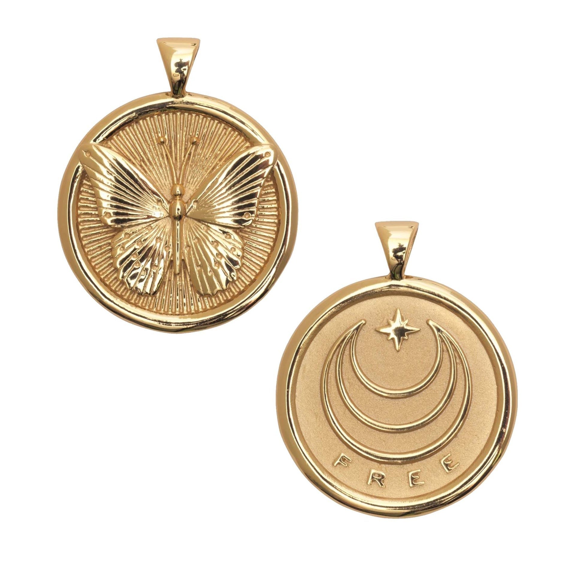 Jane Win FREE Original Coin Pendant Necklace