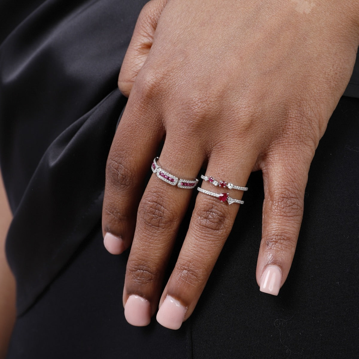 Ruby & Diamond 14K Rose Gold Ring