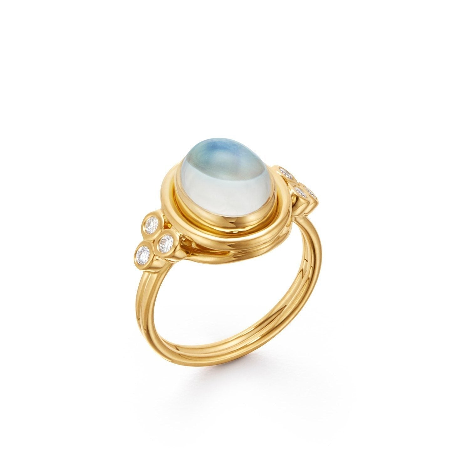 Temple St. Clair Blue Moonstone Temple Ring