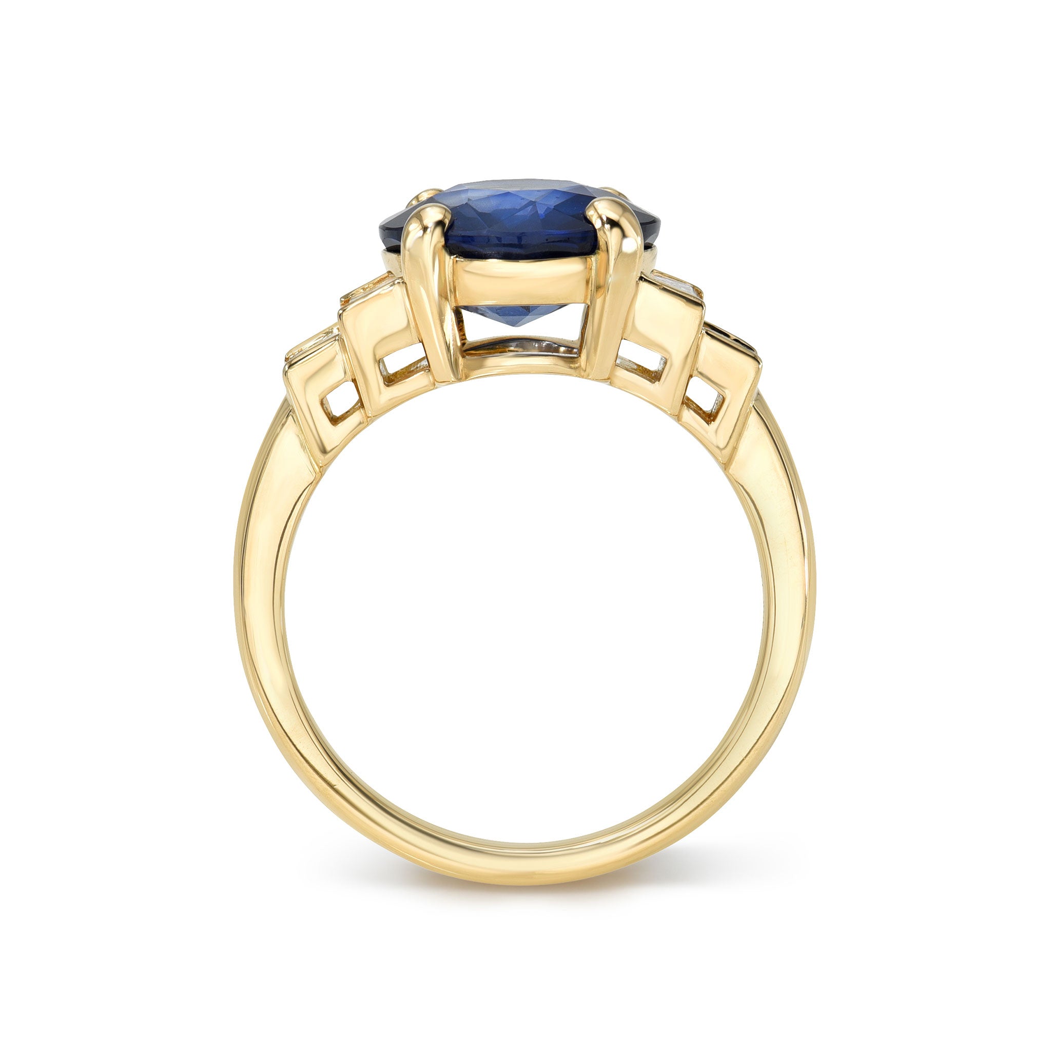 Single Stone Sapphire Scout Ring