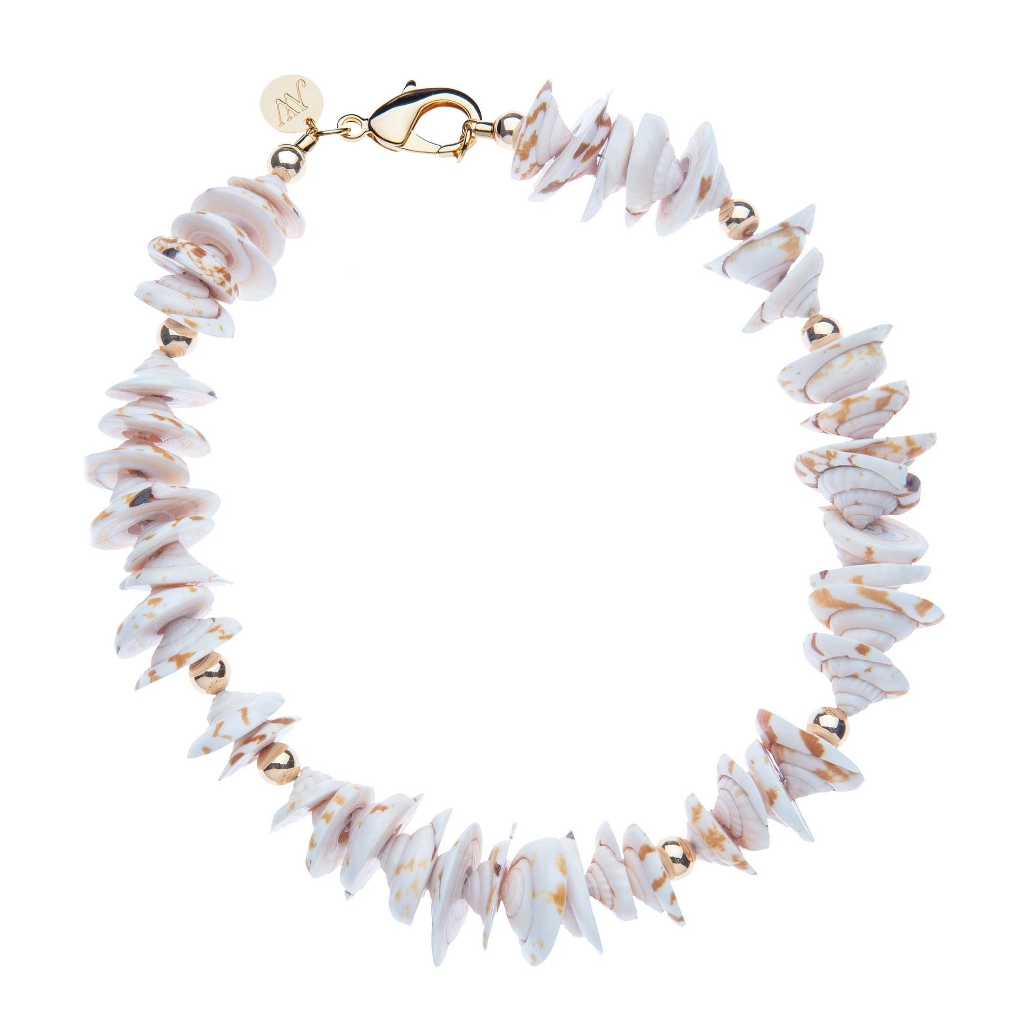 Jane Win Shell Beaded Necklace