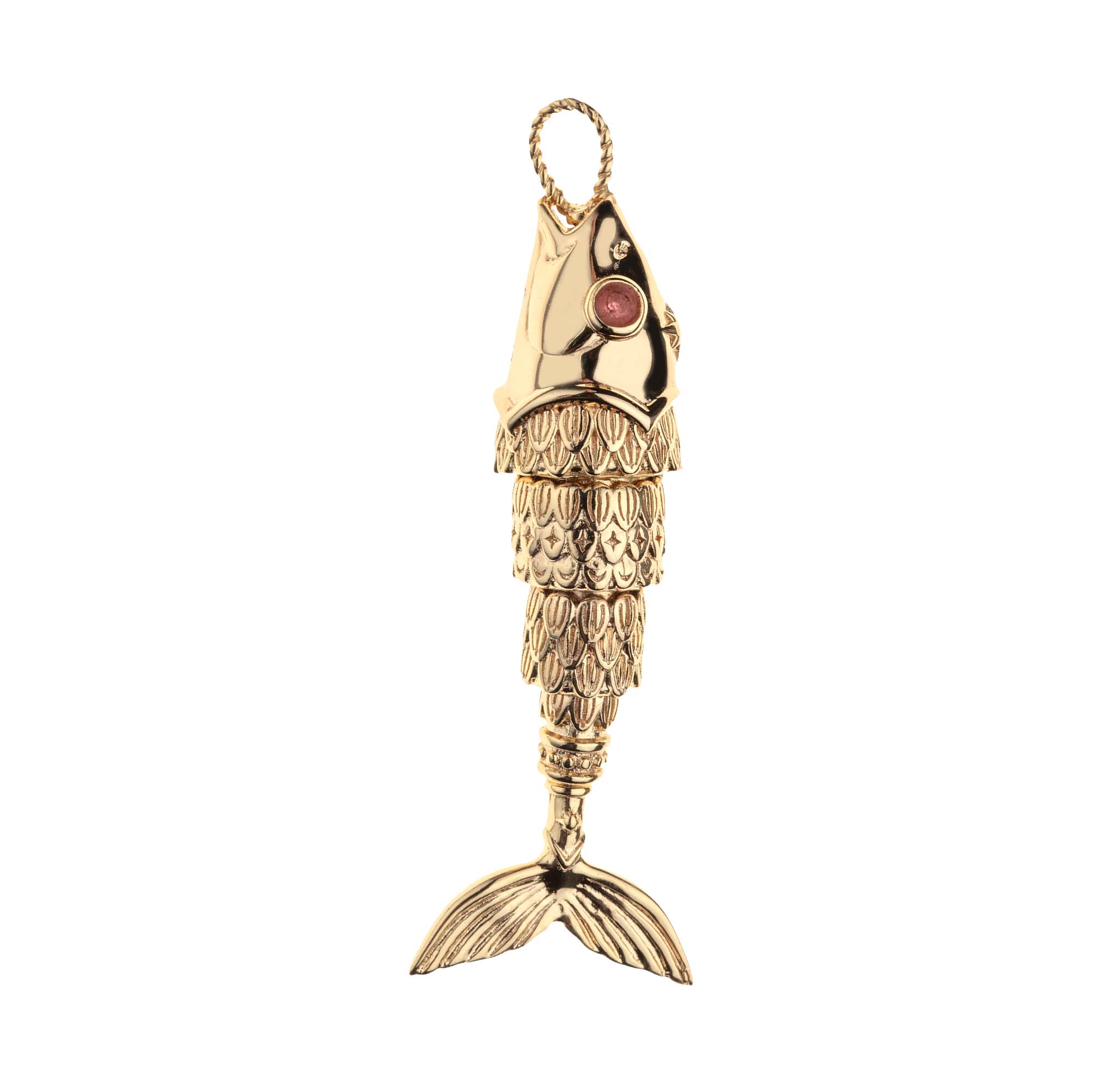 Jane Win STRONG Fish Charm Necklace