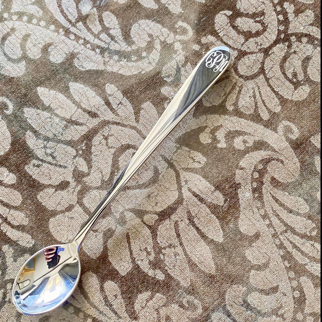 Baby spoon sterling clearance silver