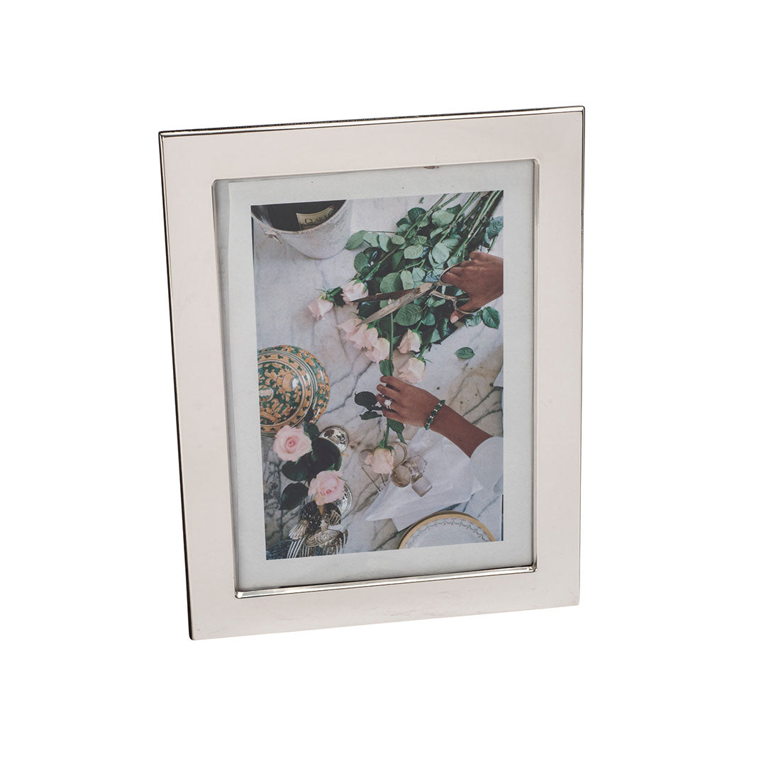 Sterling Silver Plain Picture Frame 8x10