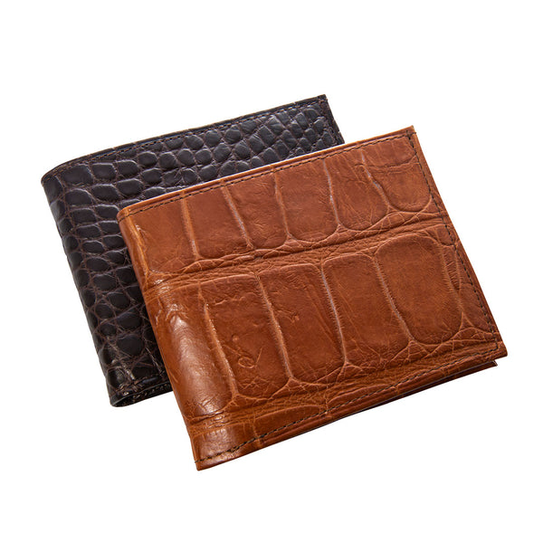 George Campsen Original Alligator Magnetic Money Clip Wallet