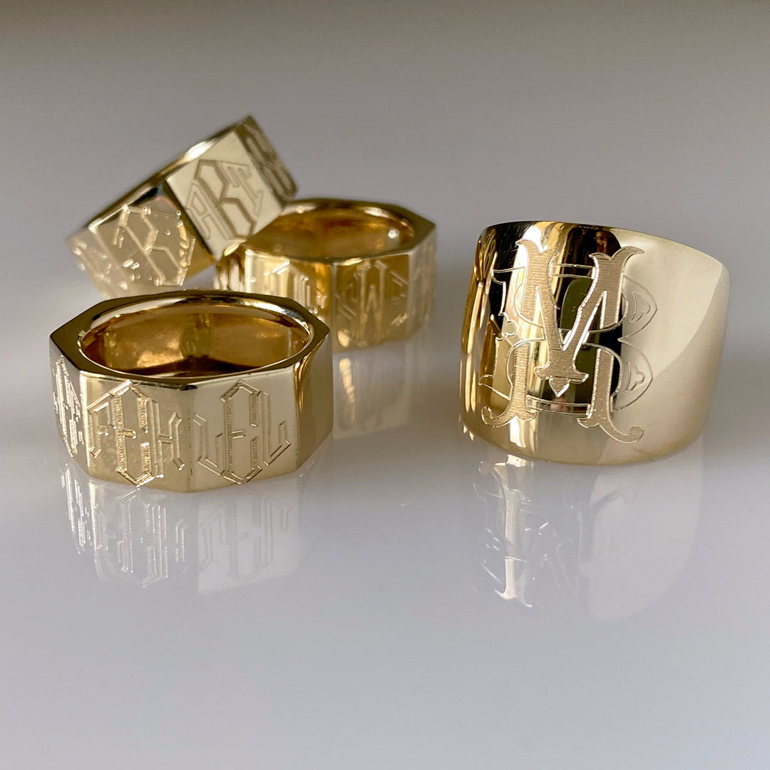 Marina B. Diamond & 18k Gold Dome Ring - 66mint Fine Estate Jewelry