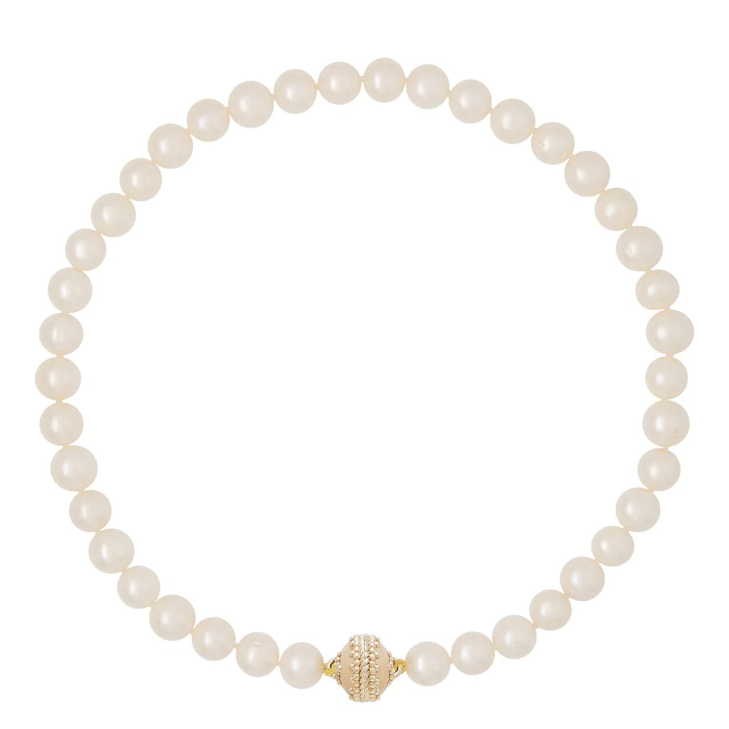 Clara Williams Classic Pearl 11mm Necklace