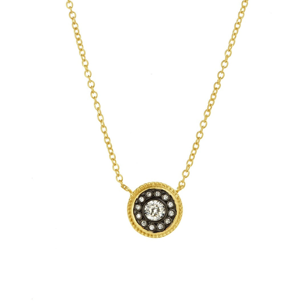 Freida Rothman Signature Nautical Button Necklace